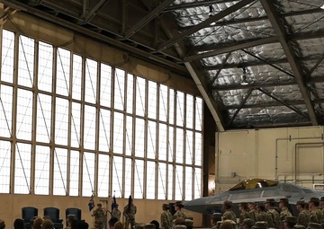 The door to the 90th and 525th FGS closes as the 3d AMXS opens