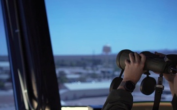 Creech AFB Tower B-roll