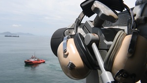 Nimitz Departs Panama City