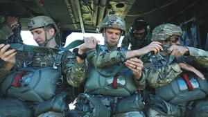 5th Ranger Training Battalion Airborne Jump