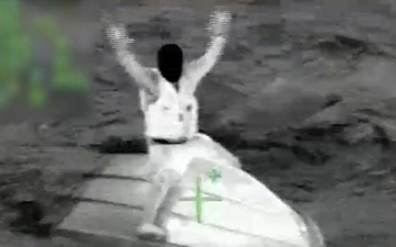 Coast Guard, Puerto Rico Police aircrews rescue 3 federal agents and 2 boaters off Isla de Cabras in Toa Baja, Puerto Rico