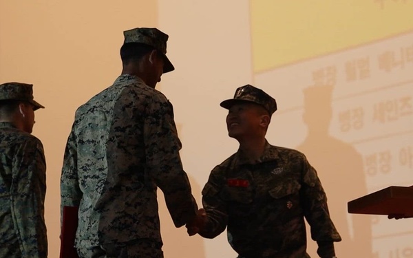 KMEP 26.1 | U.S. Marines with 12th LCT and ROK Marines Awards and Closing Remarks