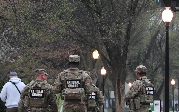 JTF- Mississippi Guardsmen Dawn Patrol
