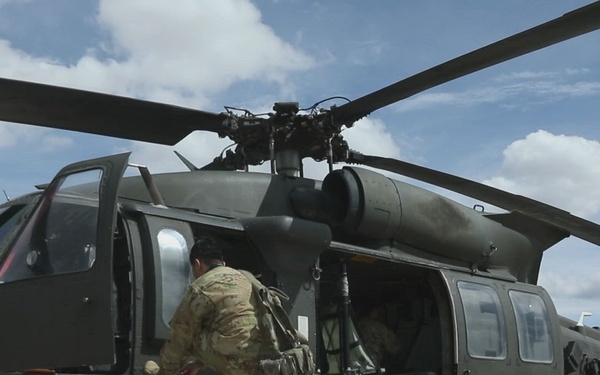 First Calvary Brigade Supports Southern Border Mission Through Air Movement
