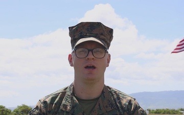 Pfc. Mitchell Marfell - Oakland Athletics Shout-out