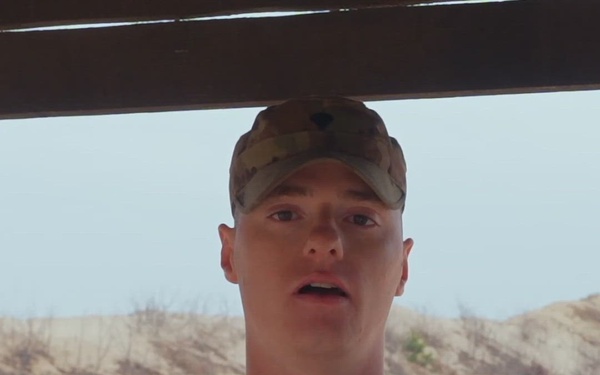 Social Media Reel Spc. Riley discusses Schützenschnur qualification in Lithuania