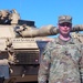 U.S. Army Spc. Morgan Green discusses Abrams familiarization in Lithuania