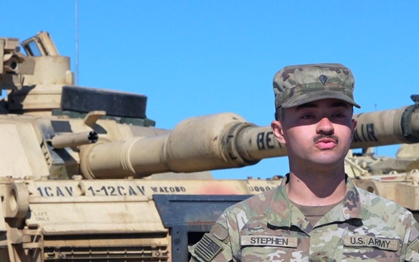 U.S. Army Spc. Tyler Stephen discusses Abrams familiarization in Lithuania