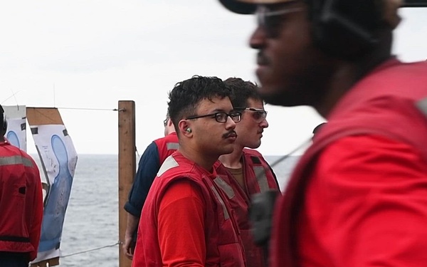 Nimitz Conducts Live-Fire Weapons Exercise