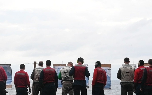 Nimitz Conducts Live-Fire Weapons Exercise