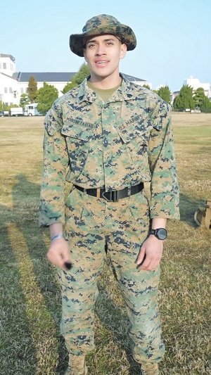 U.S. Marine Corps Sgt. Martinez Arias Completes a Physical Training Challenge, Marine Corps Air Station Iwakuni, Japan 2026