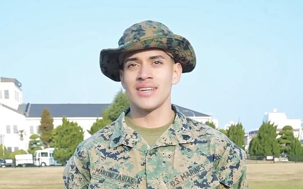 U.S. Marine Corps Sgt. Martinez Arias Completes a Physical Training Challenge, Marine Corps Air Station Iwakuni, Japan 2026