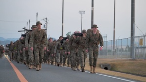 Headquarters and Headquarters Squadron Hike, Marine Corps Air Station Iwakuni, Japan, 2026