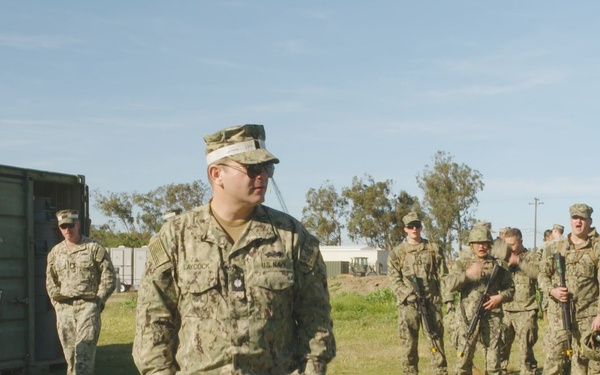 Naval Civil Engineer Corps Officers School Basic Class 280 Field Training End of Exercise