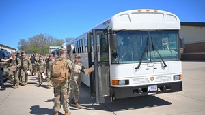 Arkansas Guardsmen Deploy To Support Spartan Shield