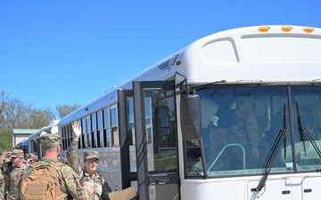 Arkansas Guardsmen Deploy To Support Spartan Shield