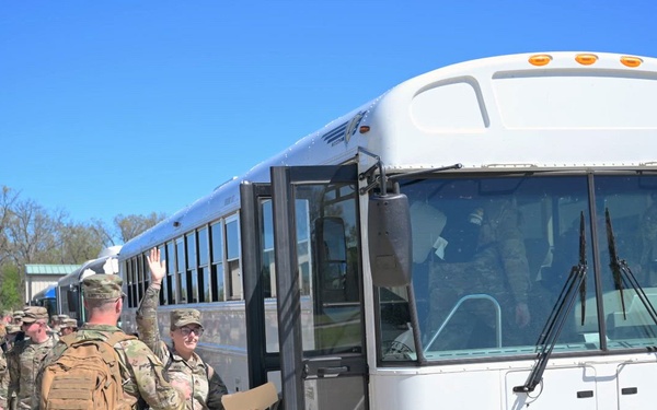 Arkansas Guardsmen Deploy To Support Spartan Shield