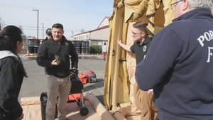Oregon National Guard 102nd CST trains with Clackamas Fire Department