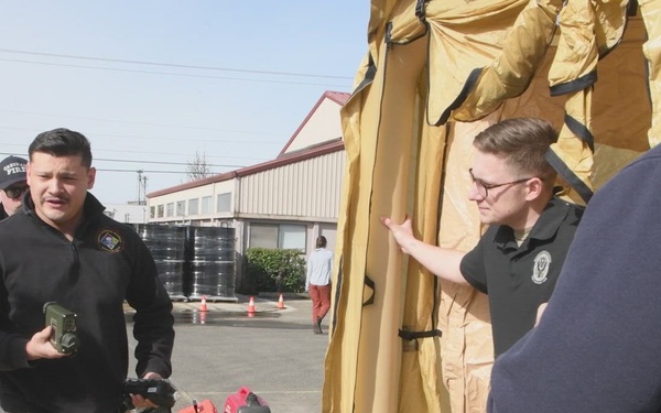 Oregon National Guard 102nd CST trains with Clackamas Fire Department