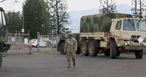 Hawaii National Guard assists Waialua community with flood debris removal, water distribution