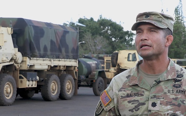 Hawaii National Guard assists Waialua community with flood debris removal, water distribution
