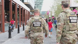 JTF-DC Command Team Patrol