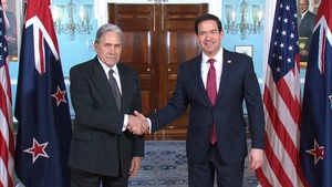 Secretary of State Marco A. Rubio meets with New Zealand Foreign Minister Winston Peter
