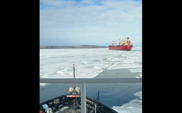 Coast Guard assists motor vessel on St. Marys River