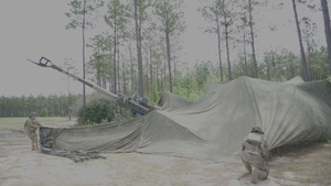 3-320th Field Artillery Conducts Live Fire During JRTC Rotation