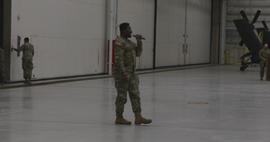 The 1st Infantry Division, 1st Armored Brigade Combat Team, redeploys soldiers to Fort Riley, Kansas, Apr. 5, 2026.