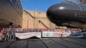 Pearl Harbor Naval Shipyard Undocks USS Colorado
