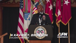 Gen. Brunson Speaks to West Point Plebes