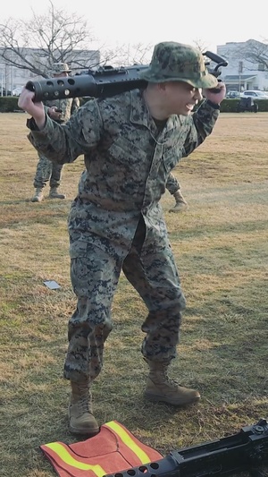 U.S. Marine Corps Sgt. Martinez Arias Completes a Physical Training Challenge, Marine Corps Air Station Iwakuni, Japan 2026 (B-Roll)