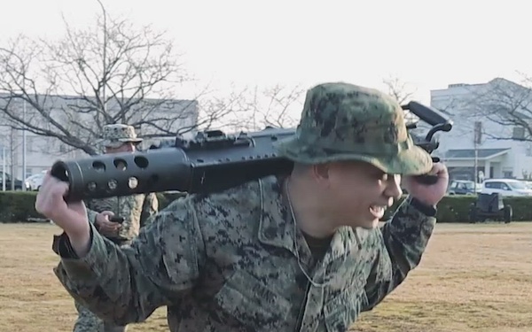 U.S. Marine Corps Sgt. Martinez Arias Completes a Physical Training Challenge, Marine Corps Air Station Iwakuni, Japan 2026 (B-Roll)