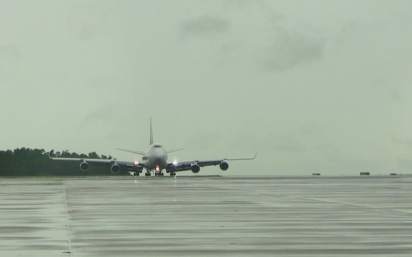 B-Roll: U.S. Marines with MRF-D arrive at RAAF Base Darwin