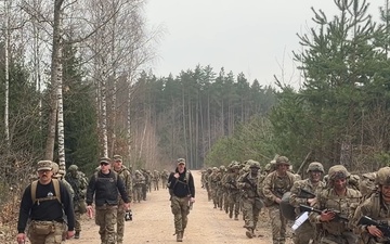 3rd Battalion, 8th Cavalry Regiment and NATO allies conduct a Spur Ride