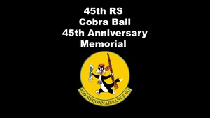 45th RS Cobra Ball 45th Anniversary Memorial 2026