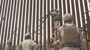 Marines with JTF-SB conduct ladder operations training