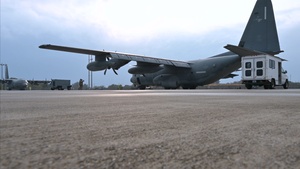 MC-130: Low and dark over the Indo-Pacific (B-roll)