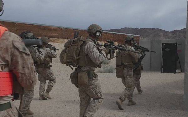 V12 urban warfighting training at Marine Corps Air Ground Combat Center