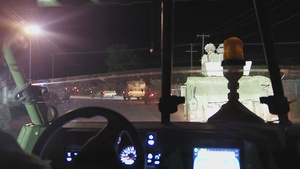 101st MFRC Soldiers drive ISVs into combat simulation scenario at JRTC