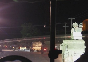 101st MFRC Soldiers drive ISVs into combat simulation scenario at JRTC