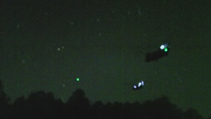 101st Chinooks Deliver Supplies During Night Operations