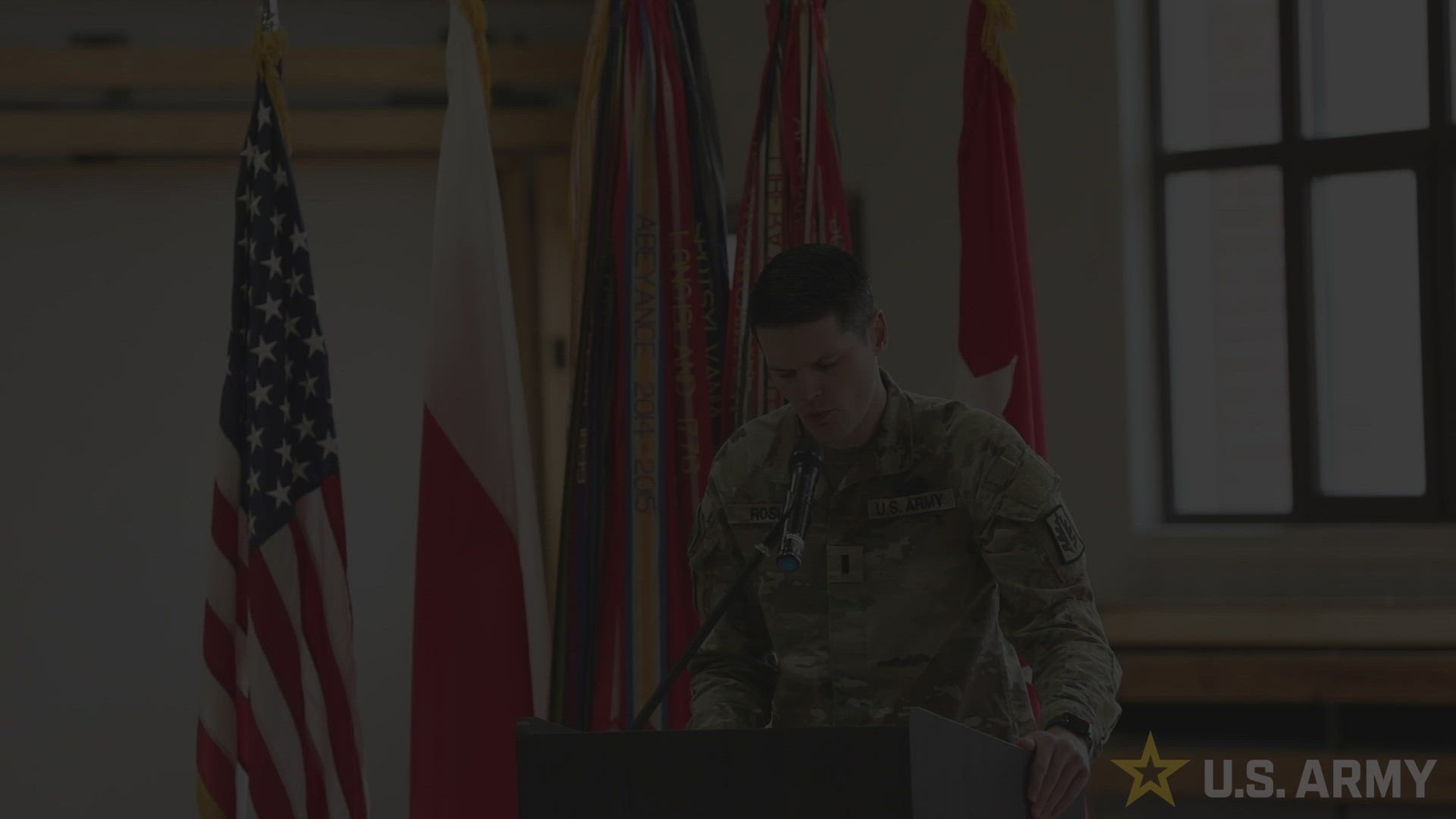 National Guard Soldiers of the North Carolina 109th Military Police Battalion, and U.S. Army Reservists of the 336th Military Police Battalion conduct a Relief in Place and Transfer of Authority Ceremony at Camp Kosciuszko, Poland, on April 9th, 2026. U.S. Army V Corps, headquartered in Fort Knox, Kentucky, is the Army’s only forward-deployed corps in Europe, providing command and control of rotational forces in support of NATO allies and partners. V Corps enhances regional security, strengthens interoperability, and supports deterrence efforts across the European theater. 