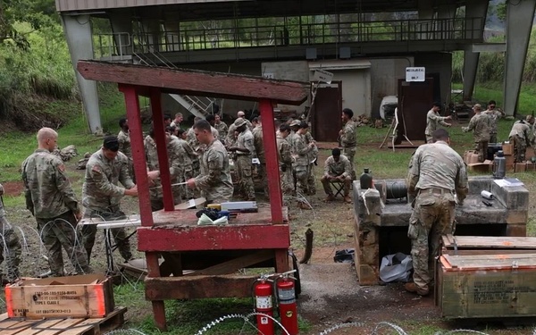 B-Roll: 130th Engineer Brigade Conducts Urban Breach Training at Schofield Barracks