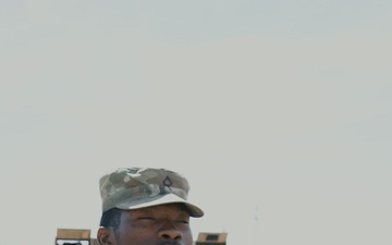 Soldiers assigned to Charlie Battery, 1-62 ADA conduct Displacement and Emplacement Drill