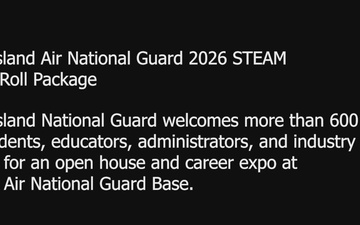 Rhode Island National Guard 2026 STEAM Event B-Roll Package