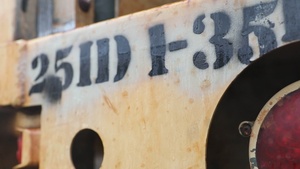 25th Infantry Division Soldier Addresses Flood Response Preparations