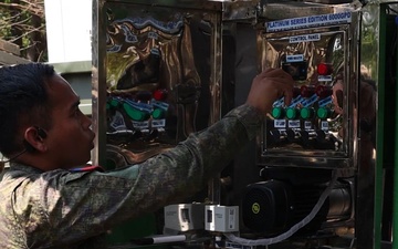 Sustaining the Force: 25th Infantry Division, Philippine Army Deliver Potable Water