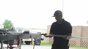 101st Soldiers and Contractors Operate Aerosonde Drone During JRTC